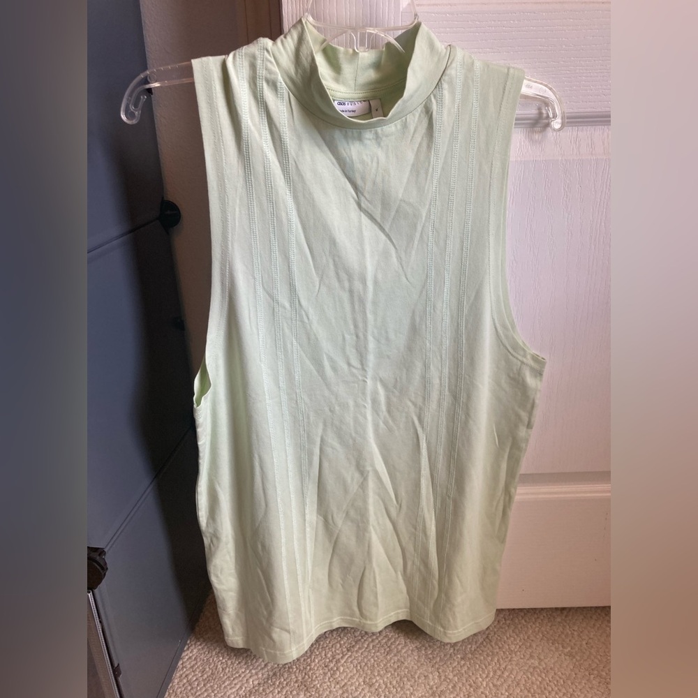 ASOS Men’s Sleeveless Green Tank Top